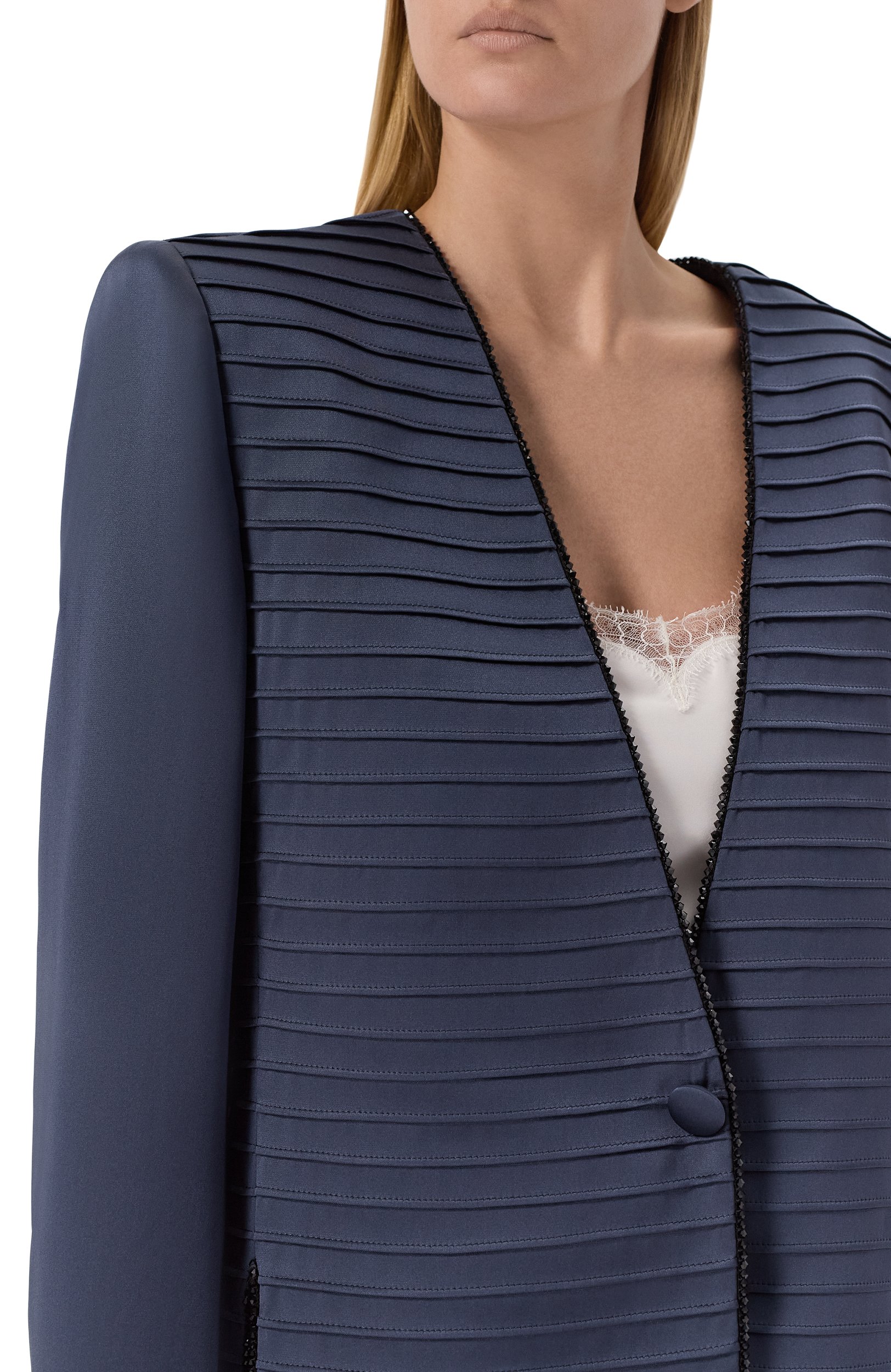 Шелковый жакет GIORGIO ARMANI, арт. GW004385/AF31286, фото 5