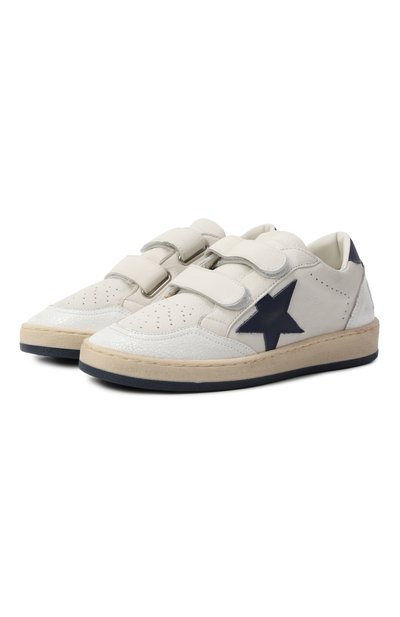 Кожаные кеды ball star GOLDEN GOOSE DELUXE BRAND, арт. GTF00501.F006805, фото 1