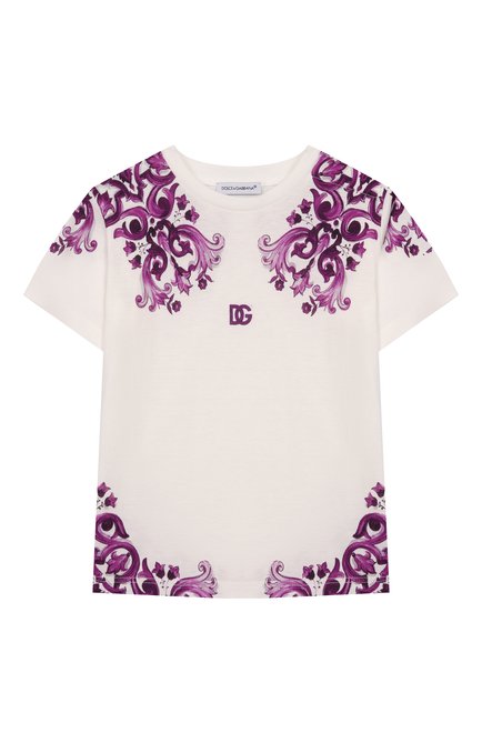 Хлопковая футболка DOLCE & GABBANA, арт. L2JTKT/II7H3