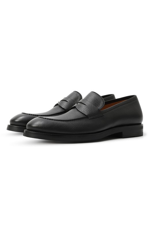 фото Кожаные пенни-лоферы magnanni