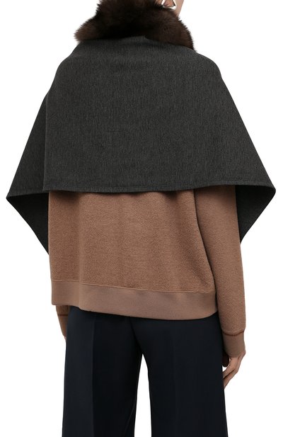 Капюшон с мехом соболя VICTORIA KUSENKOVA, арт. 199303586548, фото 4