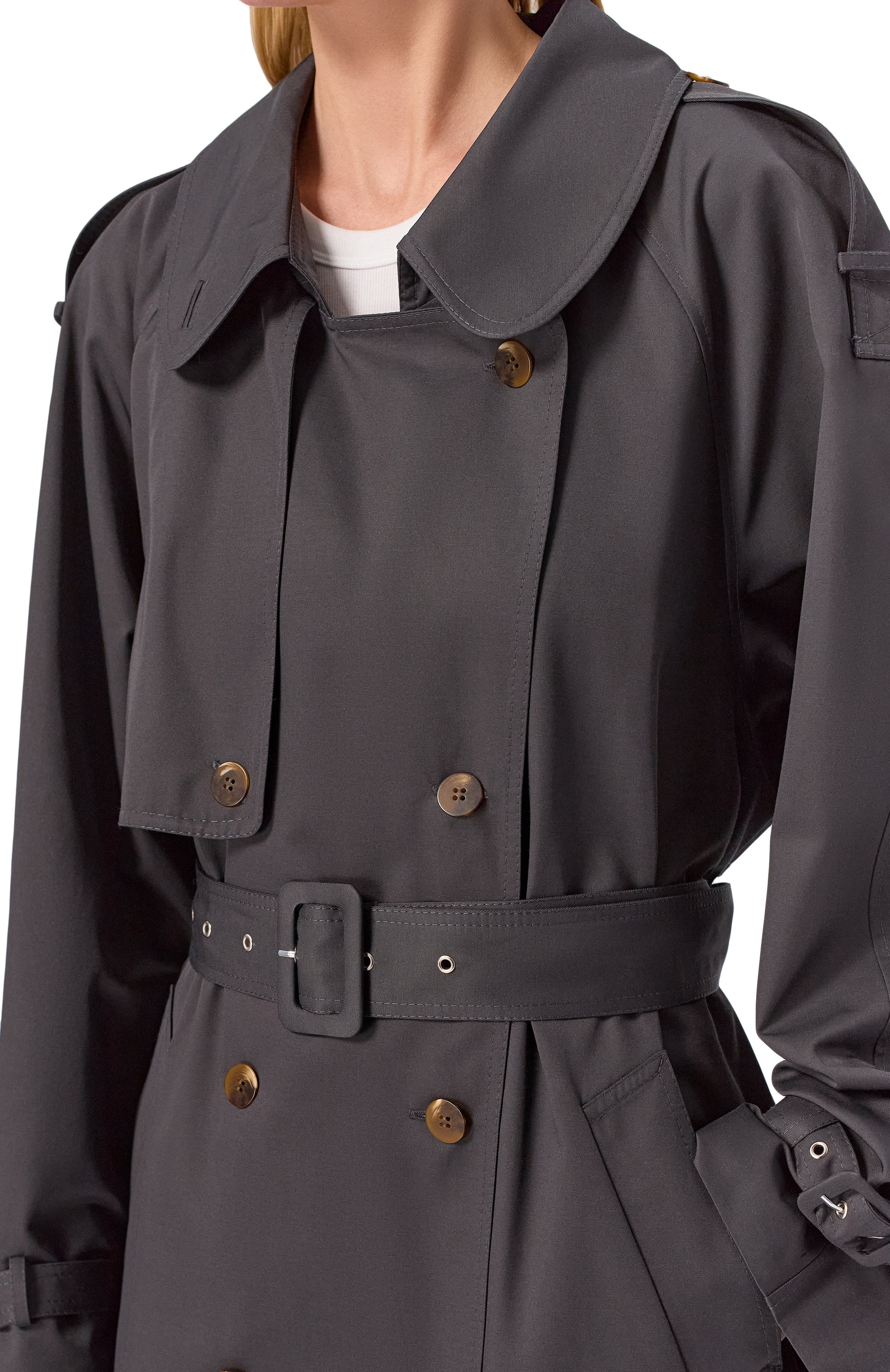 Тренч LESYANEBO, арт. LN01H-729A_OLZ, фото 5