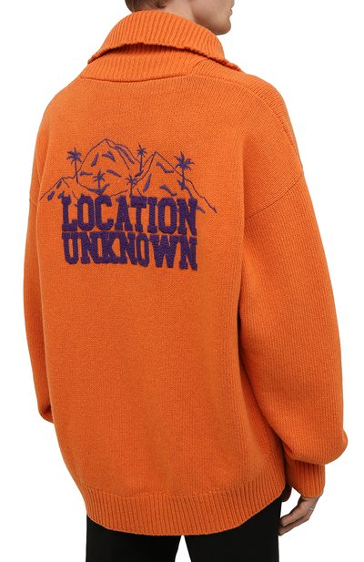 Шерстяной кардиган PALM ANGELS, арт. PMHA044F21KNI0016637, фото 4