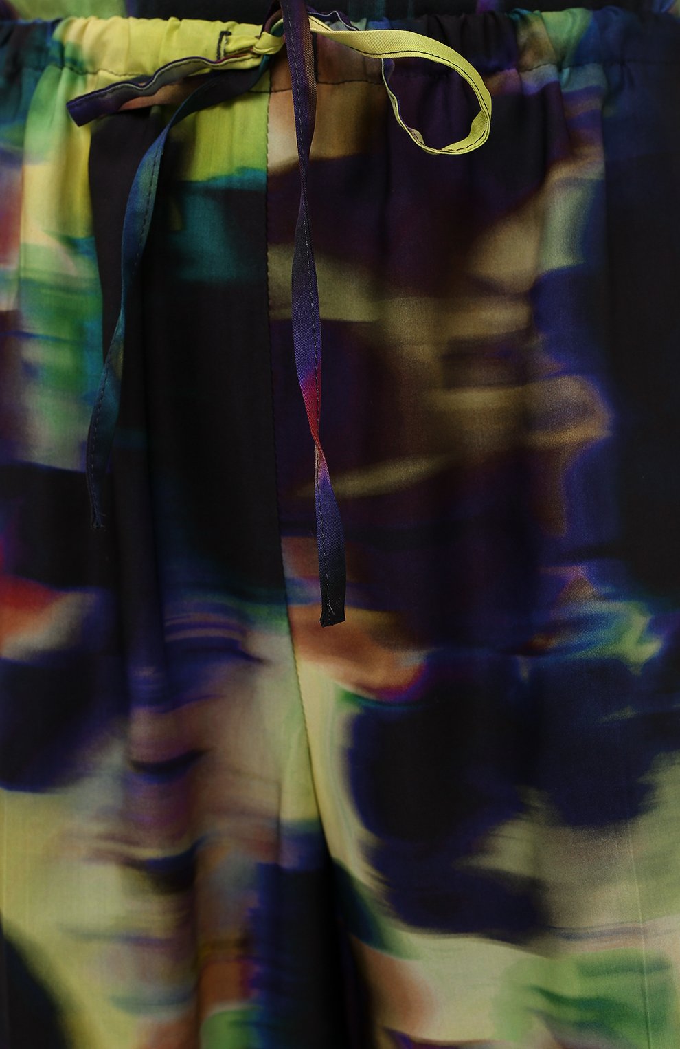 Брюки из вискозы DRIES VAN NOTEN зеленого цвета по цене 51400 руб., арт. 221-030966-4339, фото 5 Брюки из вискозы DRIES VAN NOTEN, арт. 221-030966-4339, фото 5