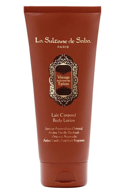Женского лосьон для тела амбра, ваниль и пачули (200ml) LA SULTANE DE SABA, арт. 3700448601230