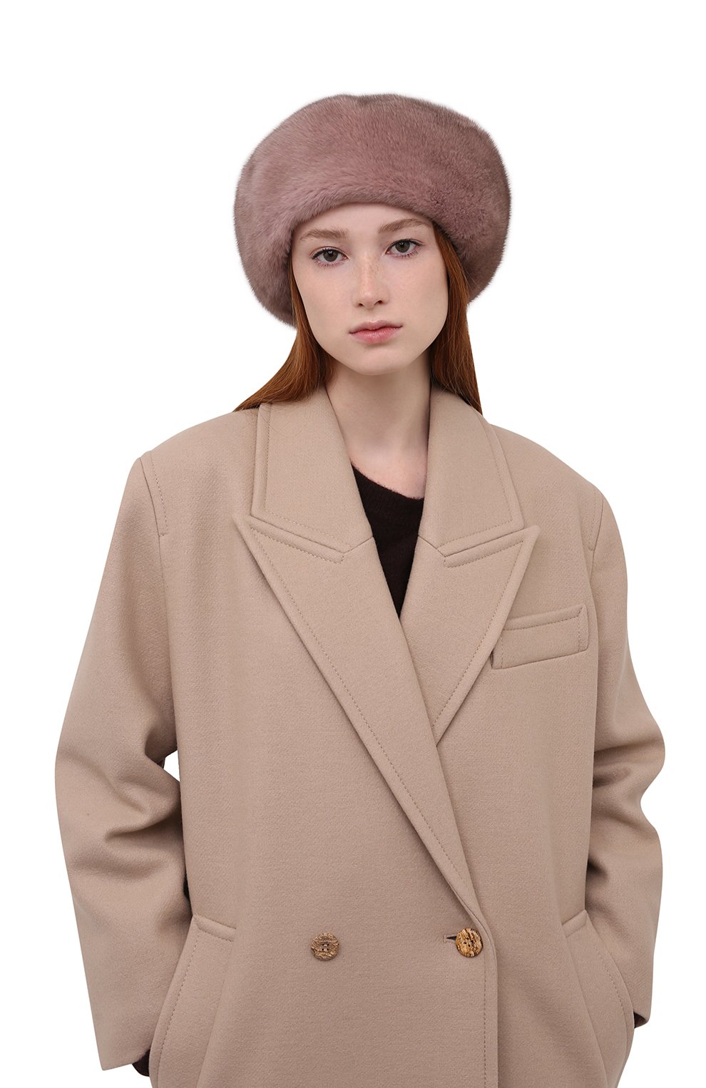 Берет из меха норки VICTORIA KUSENKOVA, арт. 010100040008, фото 2