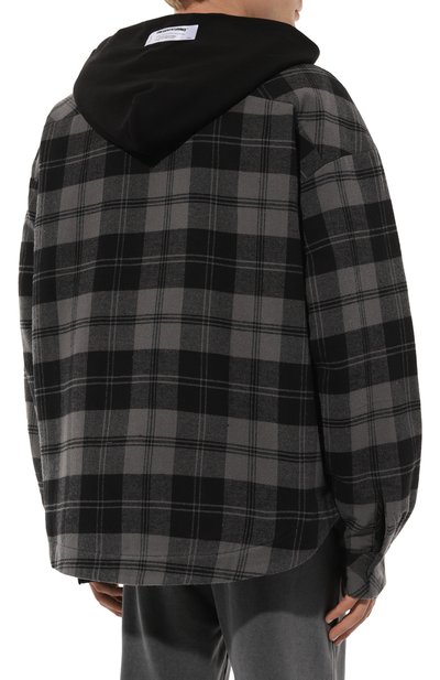 Хлопковая куртка-рубашка DIEGO VENTURINO, арт. D3W4DVJKTCBGBASIC, фото 4