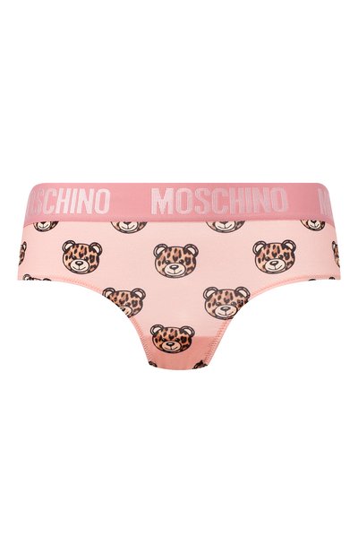 Женские хлопковые трусы-слипы MOSCHINO, арт. A4730/9015