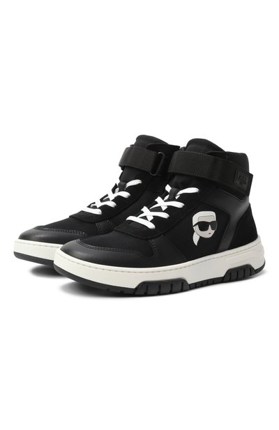 Комбинированные кеды KARL LAGERFELD KIDS, арт. Z30318/36-41