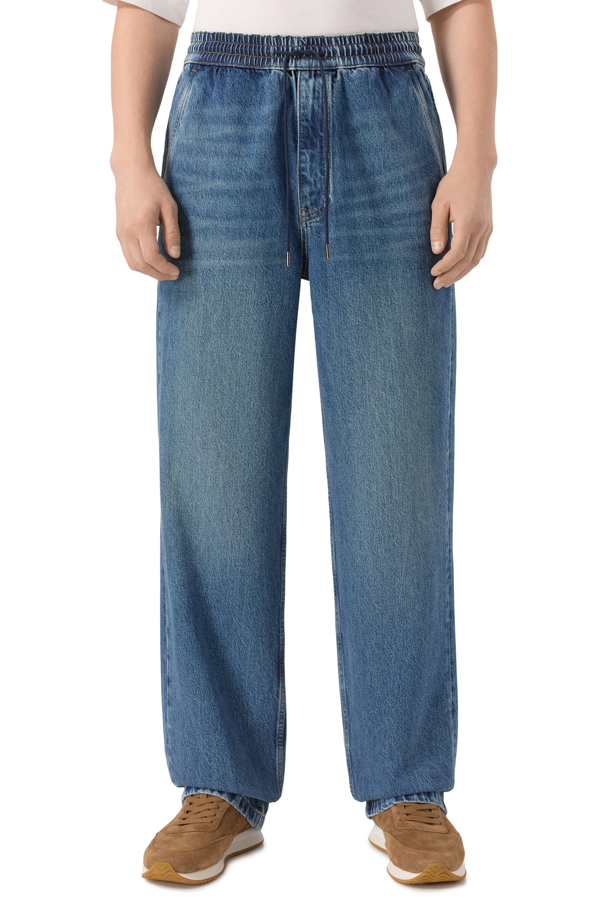 Джинсы relaxed 521 12 STOREEZ синего цвета по цене 17000 руб., арт. 135277, фото 3 Джинсы relaxed 521 12 STOREEZ, арт. 135277, фото 3