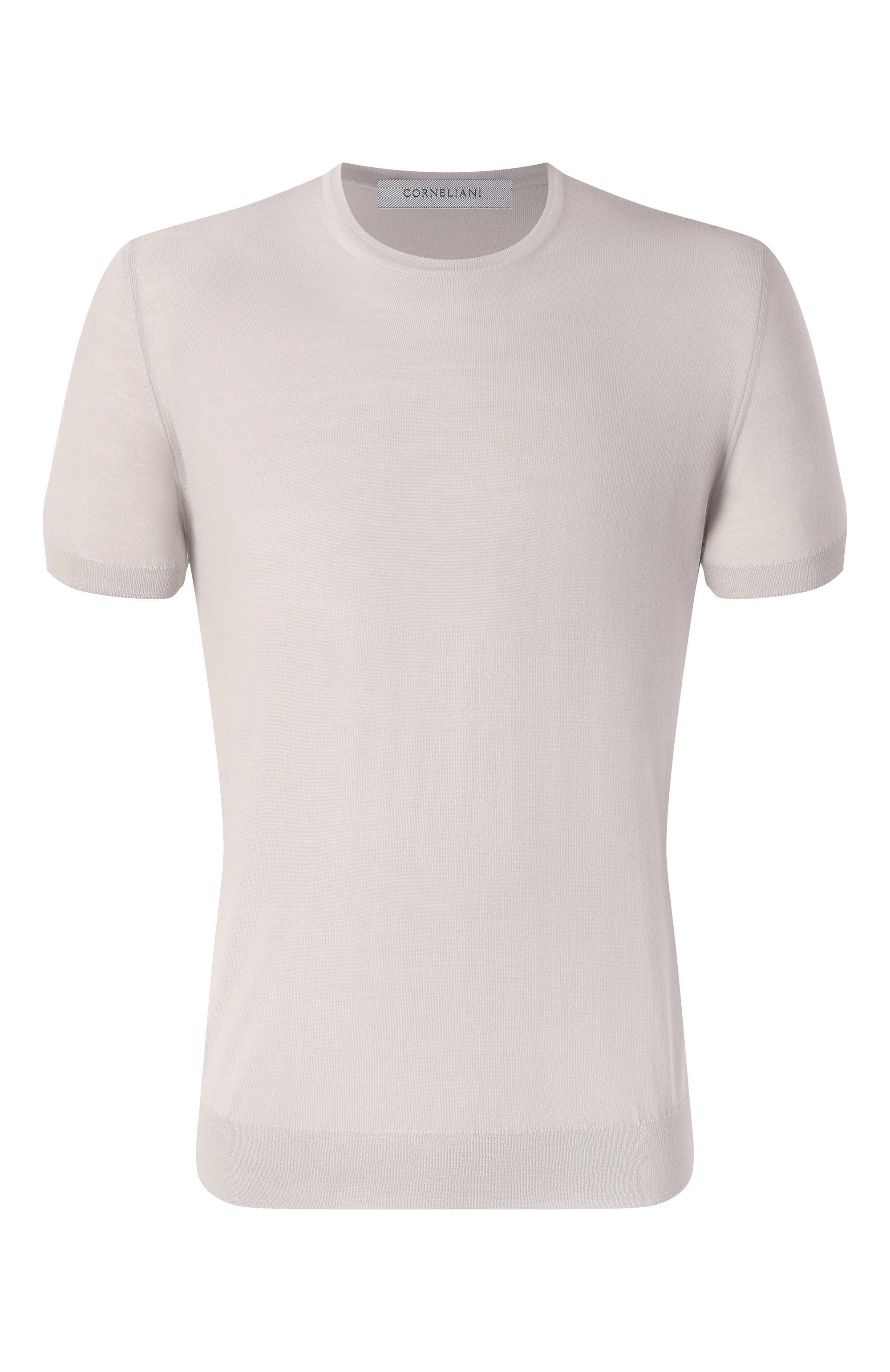 Шерстяной джемпер CORNELIANI серого цвета по цене 51500 руб., арт. 25M525-2525126, фото 1 Шерстяной джемпер CORNELIANI, арт. 25M525-2525126, фото 1