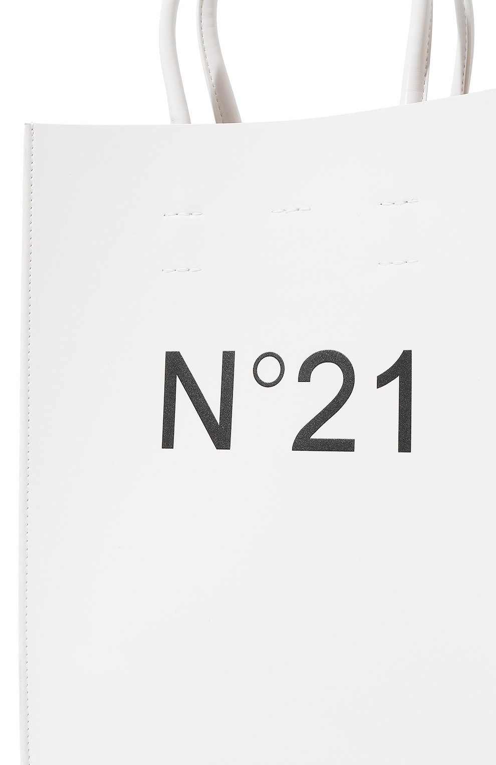 Сумка-тоут N21 белого цвета по цене 59250 руб., арт. 24IBP0178, фото 3 Сумка-тоут N21, арт. 24IBP0178, фото 3