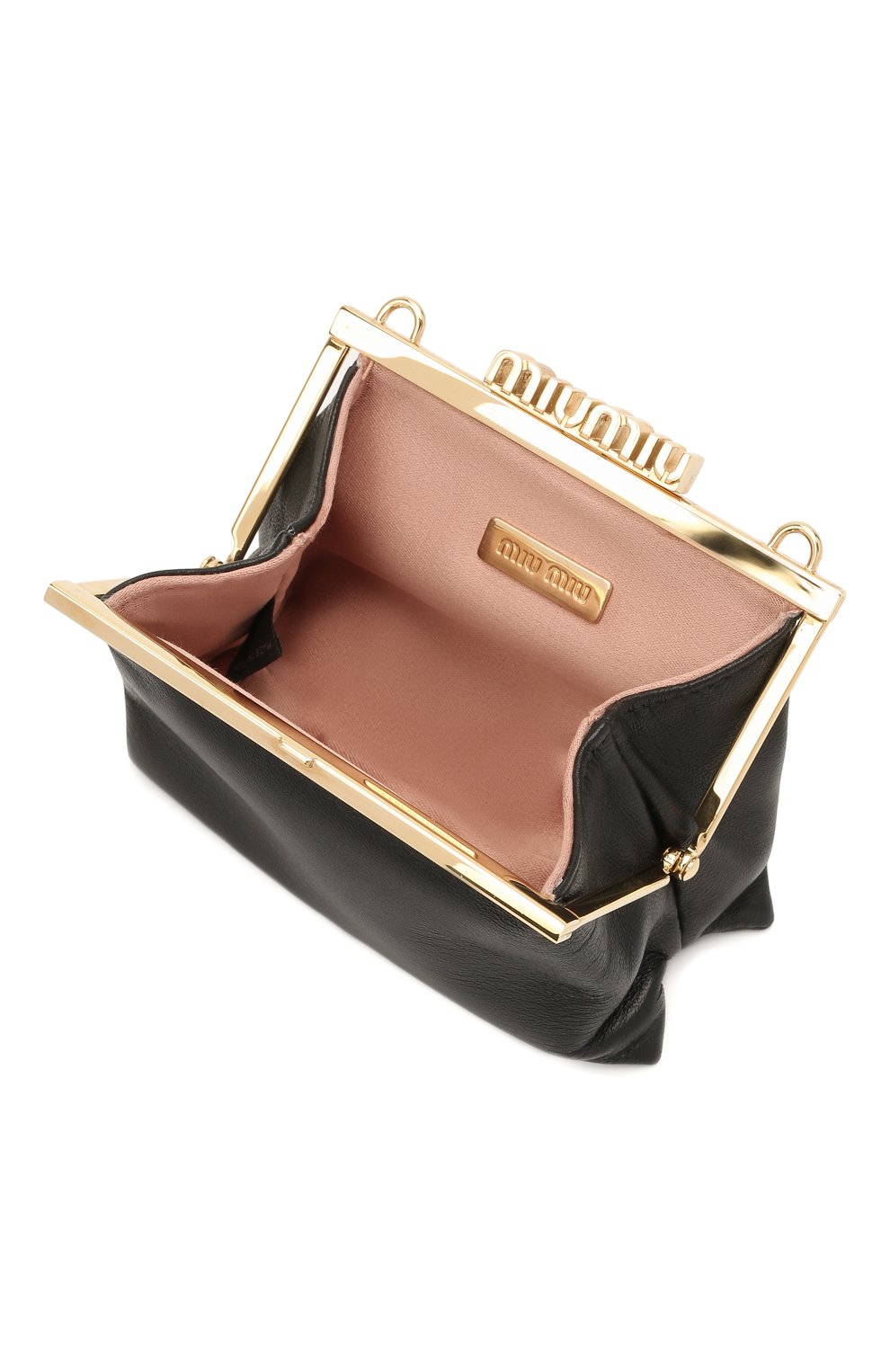 Кошелек на цепочке MIU MIU, арт. 5MT016-2DNP-F0002, фото 3