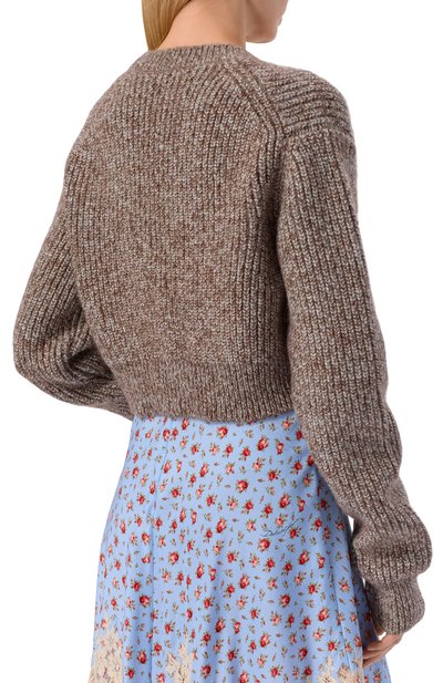 Кардиган из шелка и шерсти с кашемиром DOLCE & GABBANA, арт. FXVD5T/JGME0, фото 4