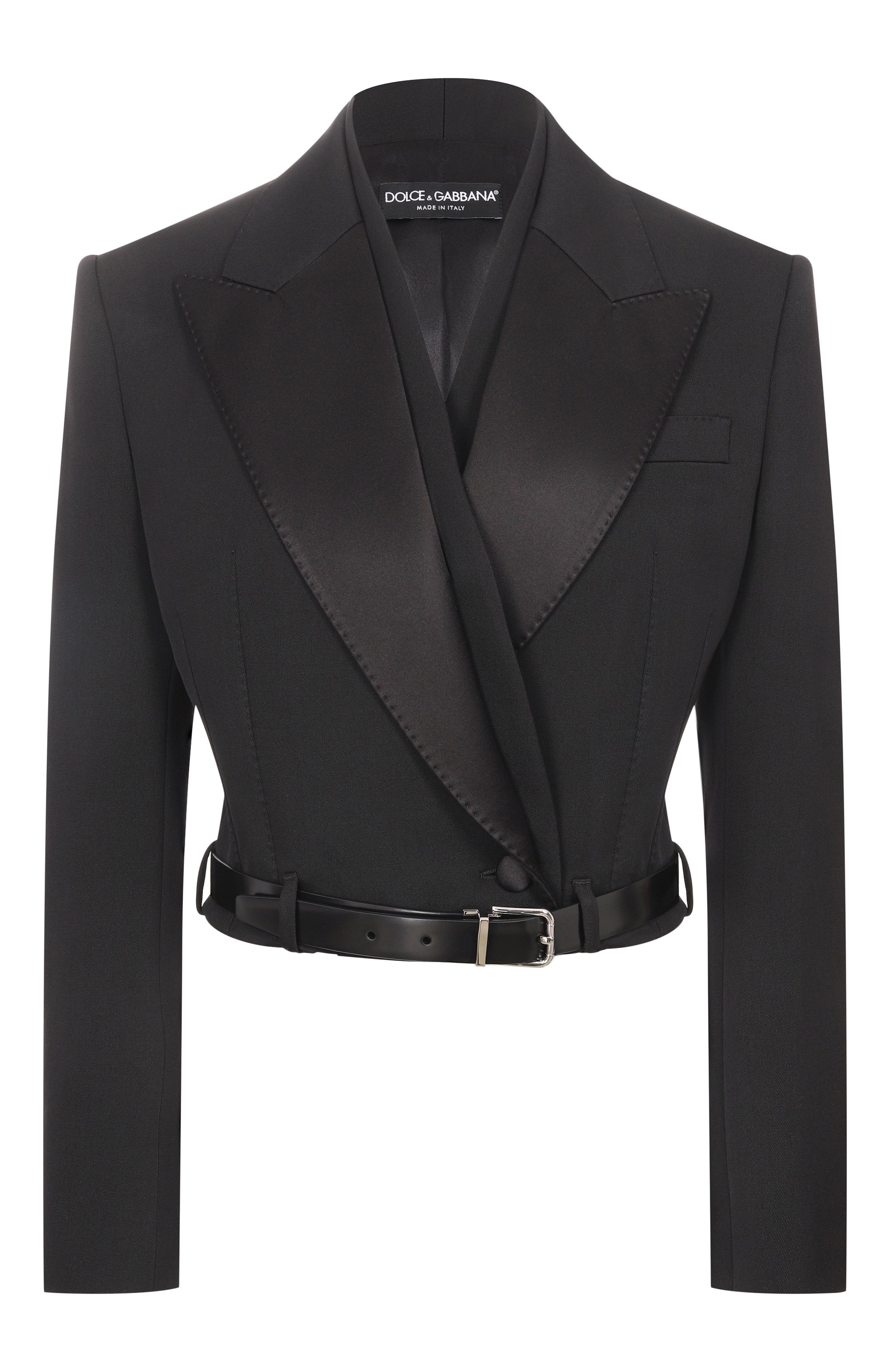 Жакет из шерсти и шелка DOLCE & GABBANA, арт. F29WLT/FU21E, фото 1