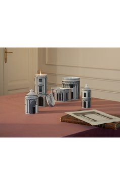 Ароматическая свеча se poi architettura FORNASETTI черно-белого цвета, арт. FPSM419X-IM | Фото 5 (Региональные ограничения белый список (Axapta Mercury): Не проставлено; Нос: Не проставлено; Ограничения доставки: flammable, fragile-2)
