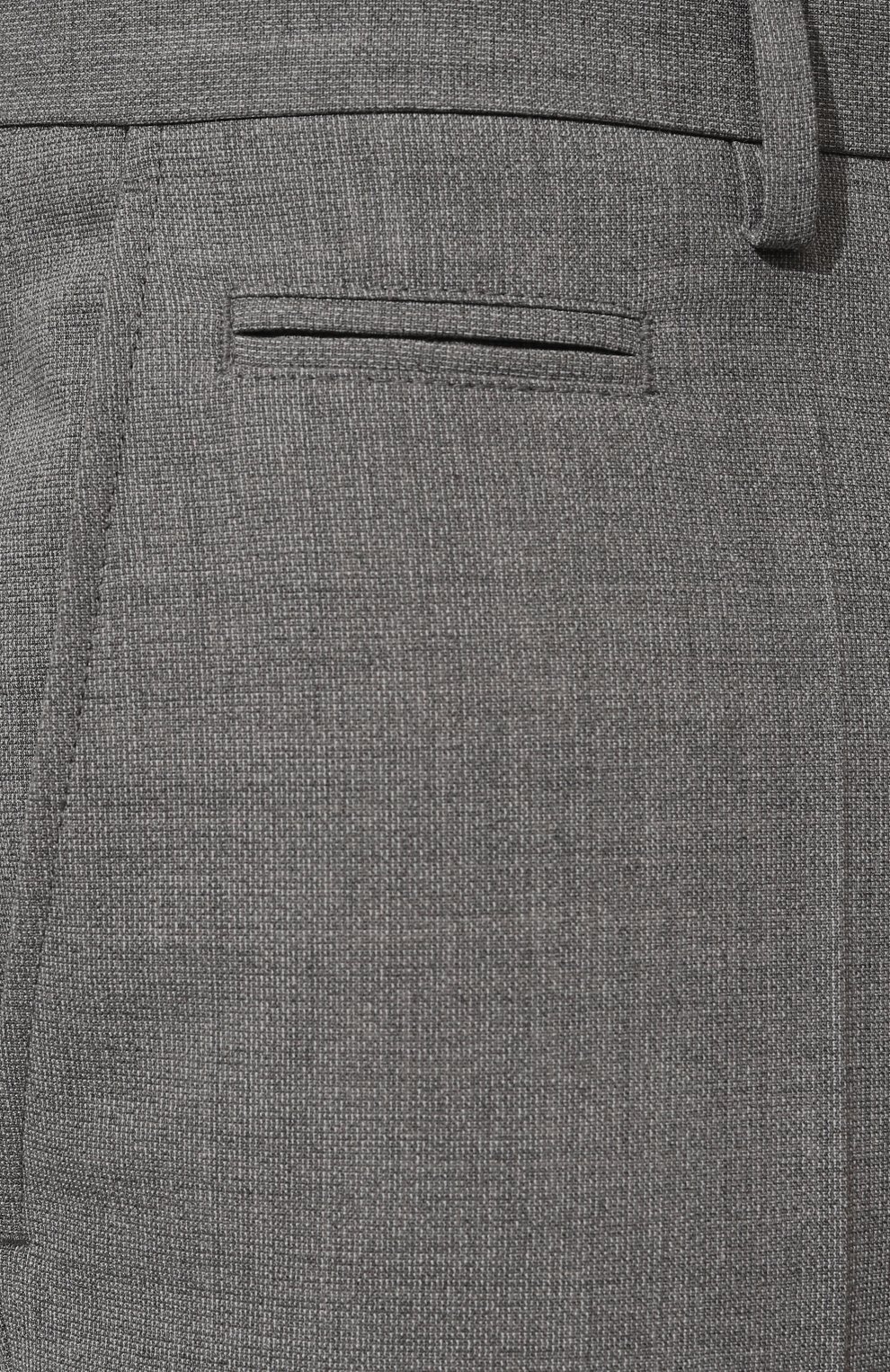 Брюки из шерсти и вискозы BOSS, арт. 50521041, фото 5