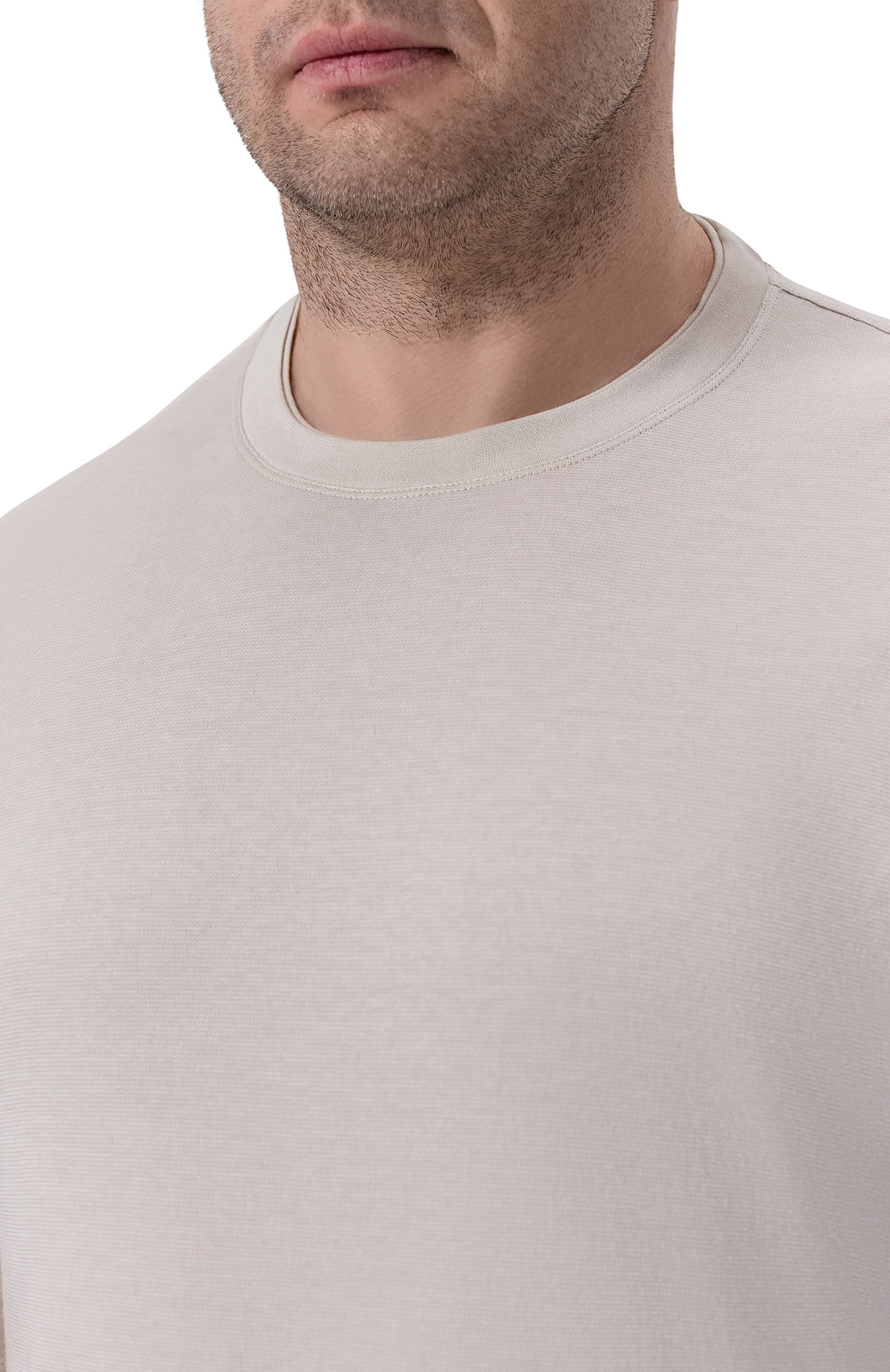 Футболка из хлопка и лиоцелла PAUL&SHARK, арт. 25411026_001, фото 5