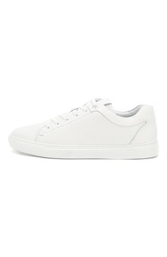 Мужские кожаные кеды HARRYS OF LONDON белого цвета, арт. T0M NAPPA LEATHER/TECH | Фото 3 (Статус проверки: Проверено, Проверена категория; Материал внутренний: Натуральная кожа; Подошва: Массивная; Материал утеплителя: Без утеплителя; Стили: Классический; Материал сплава: Проверено, Проставлено; Драгоценные камни: Проставлено; Материал внешний: Натуральная кожа; Кросс-КТ: Низкие)