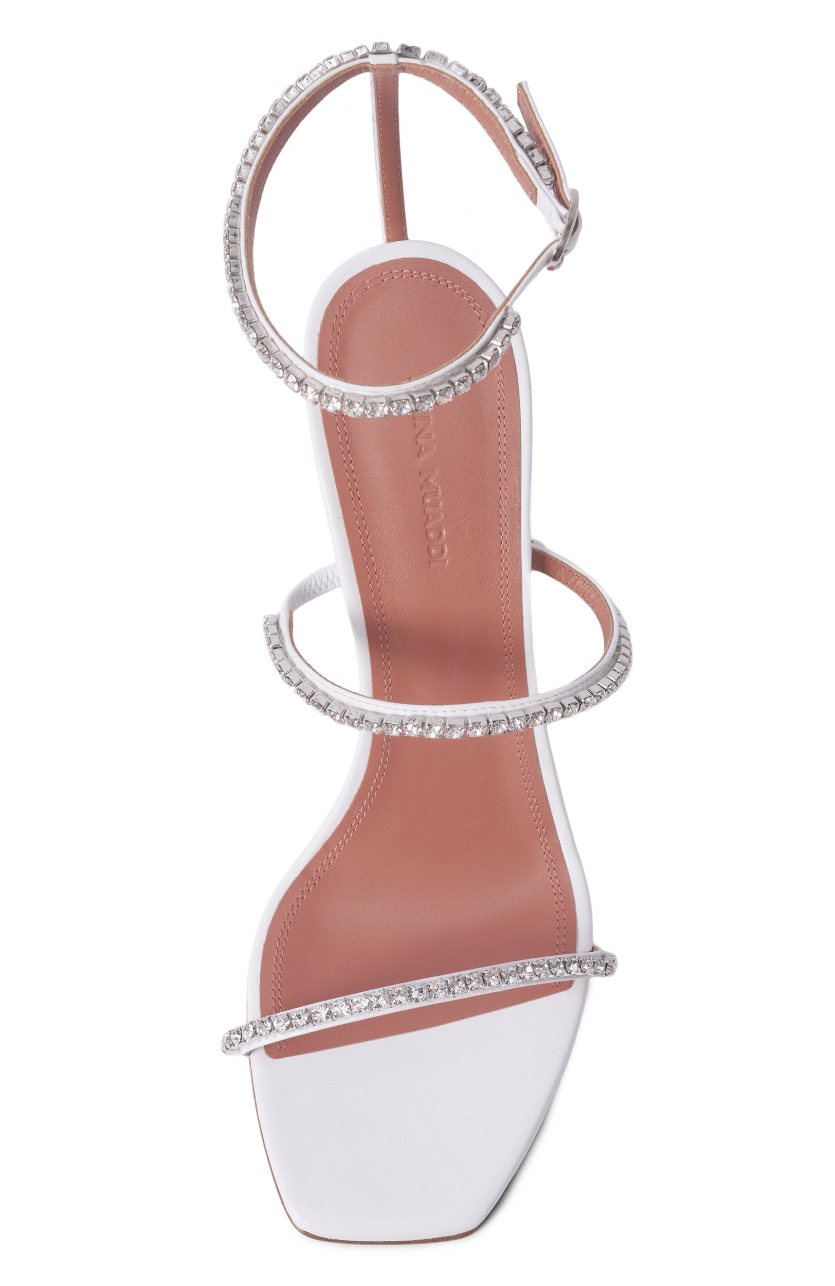 Кожаные босоножки gilda 95 AMINA MUADDI, арт. GILDA SANDAL 95/NAPPA, фото 6