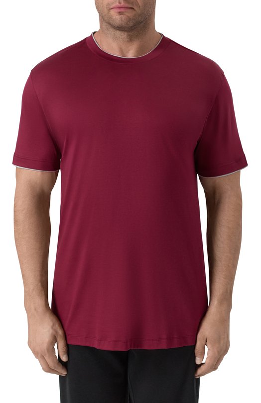 Хлопковая футболка Van Laack VL-PIL0S-F/180031/3XL-6XL Розовый  VL-PIL0S-F/180031/3XL-6XL Фото 3