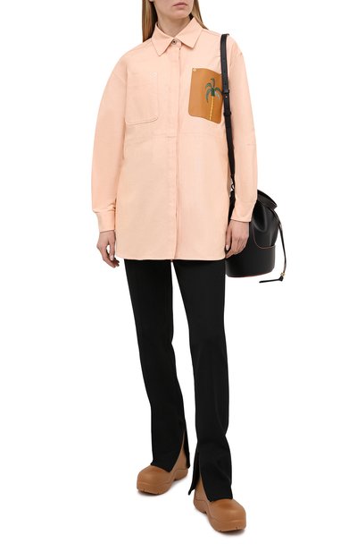 Хлопковая рубашка LOEWE, арт. S897Y02X01, фото 2