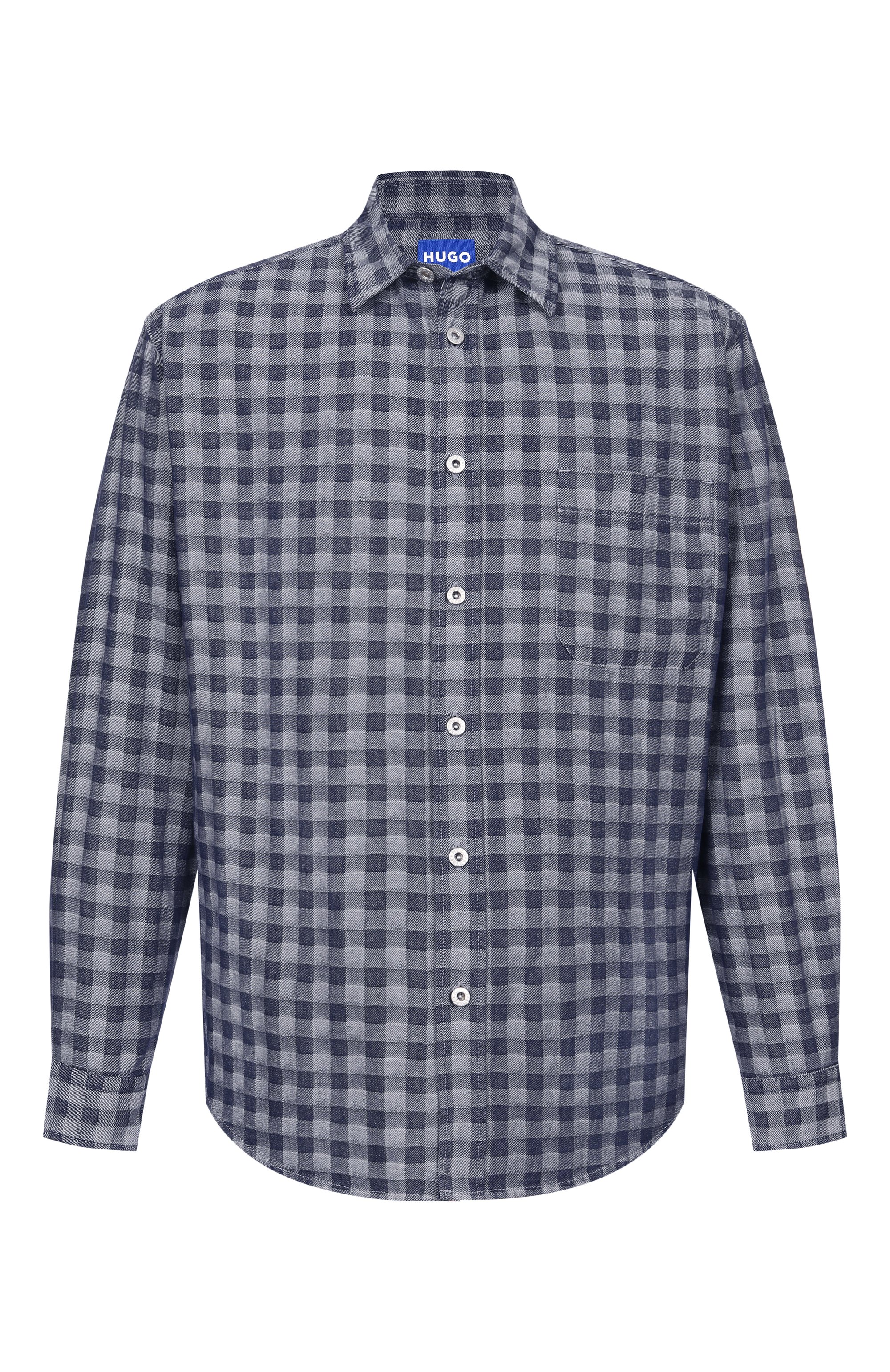 Хлопковая рубашка HUGO BLUE, арт. 50556347, фото 1