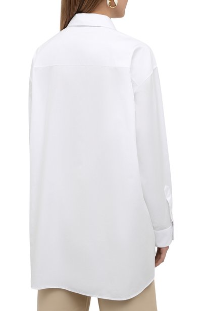 Хлопковая рубашка THE ROW, арт. 5648W2043, фото 4