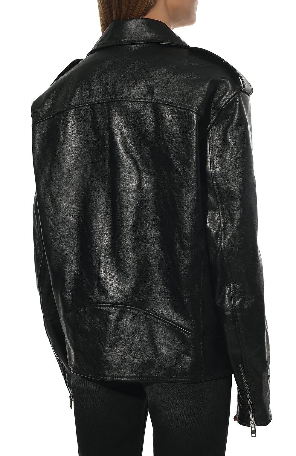 Кожаная куртка VETEMENTS, арт. UE52JA650BL 2435/W, фото 4