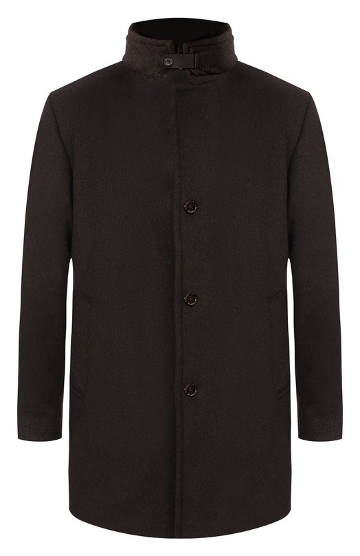 Пальто Bond-FUR с меховым воротником Moorer B0ND/FUR-LE Коричневый B0ND/FUR-LE