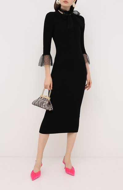 Платье из вискозы REDVALENTINO, арт. UR3KD00R/58J, фото 2