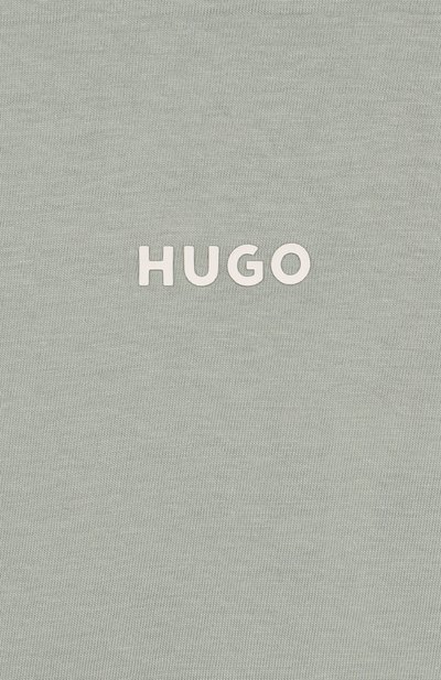 Хлопковая футболка HUGO, арт. G00434, фото 3