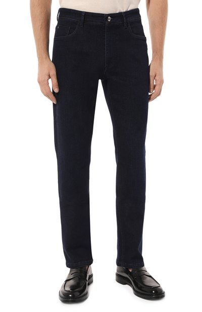 Джинсы ZILLI темно-синего цвета по цене 134000 руб., арт. J5T001M0410VLW000, фото 3 Джинсы ZILLI, арт. J5T001M0410VLW000, фото 3