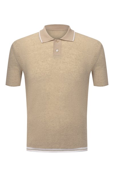 Поло из хлопка и льна JACQUEMUS, арт. 225KN015-2055, фото 1