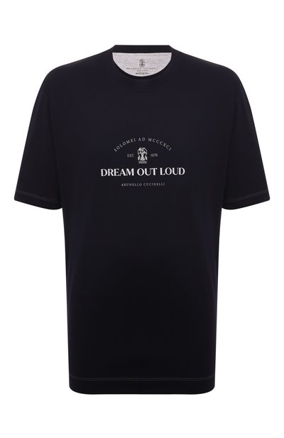 Хлопковая футболка BRUNELLO CUCINELLI, арт. M0T718431W, фото 1
