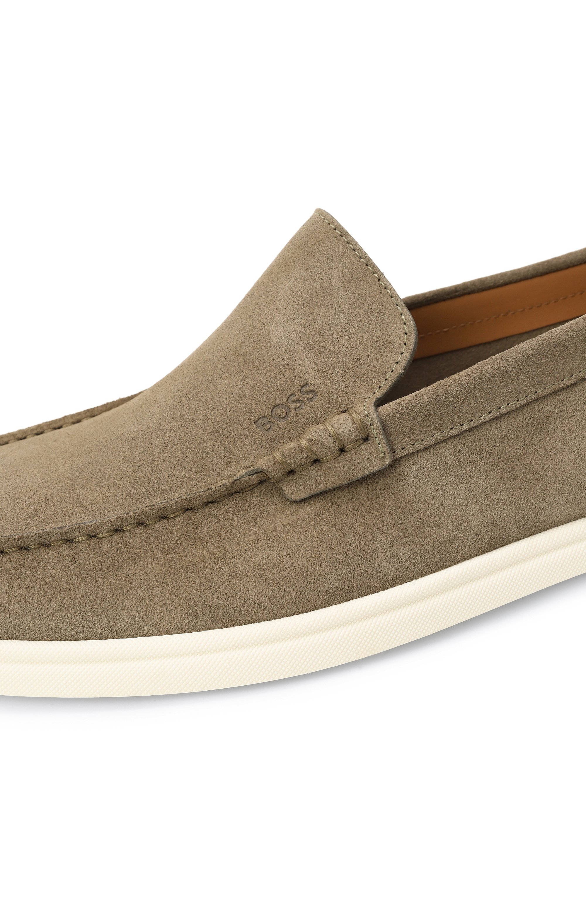 Замшевые лоферы sienne BOSS, арт. 50543083, фото 7