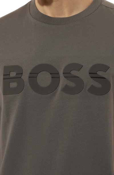 Хлопковая футболка BOSS GREEN, арт. 50525208, фото 5