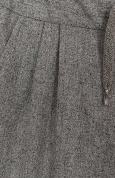 Шерстяные брюки BRUNELLO CUCINELLI, арт. B038PP113A, фото 3