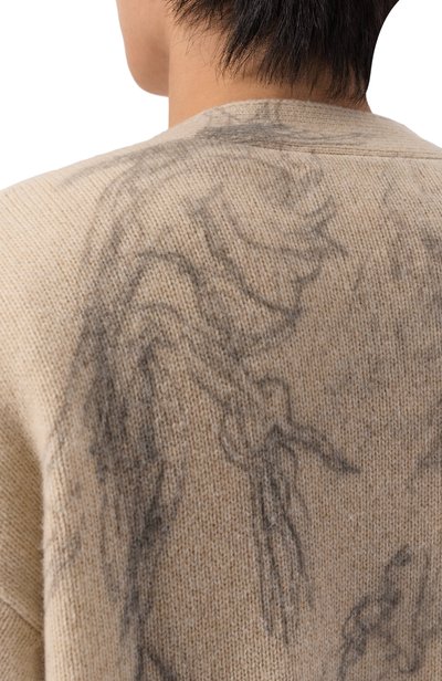 Шерстяной кардиган DOMREBEL, арт. M DRAWINGS/KNIT CARDIGAN, фото 5