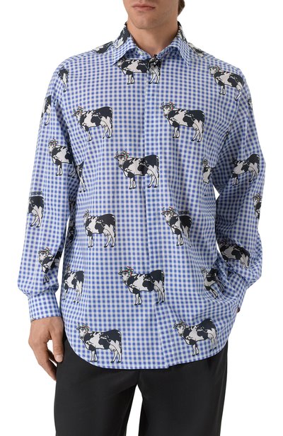 Хлопковая рубашка MOSCHINO, арт. V0211/5254, фото 3