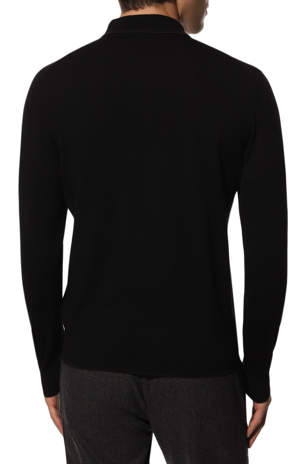 Поло с отделкой из кожи аллигатора STEFANO RICCI, арт. K606312AZ1/F22465, фото 4