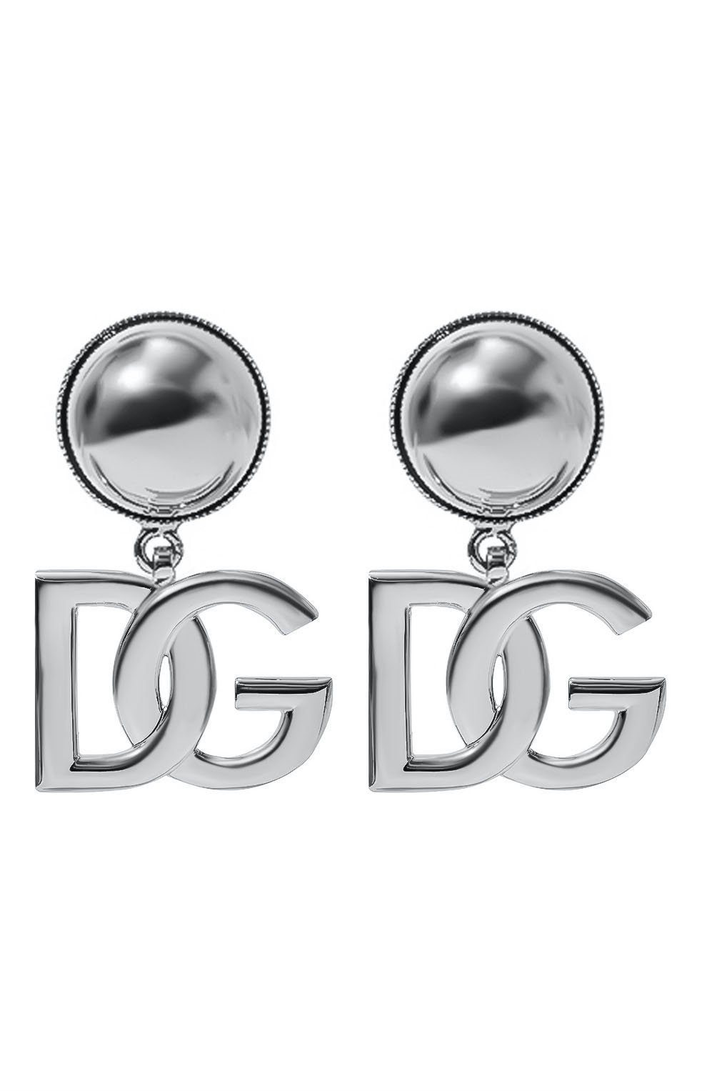 Клипсы DOLCE & GABBANA, арт. WEN6P6 W1111/SILVER, фото 1