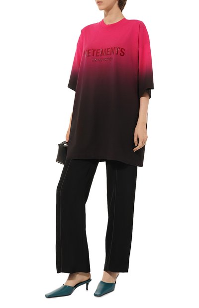 Хлопковая футболка VETEMENTS, арт. UE54TR160H, фото 2