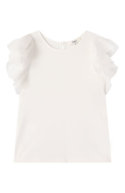 Хлопковый топ CHLOÉ, арт. C20490