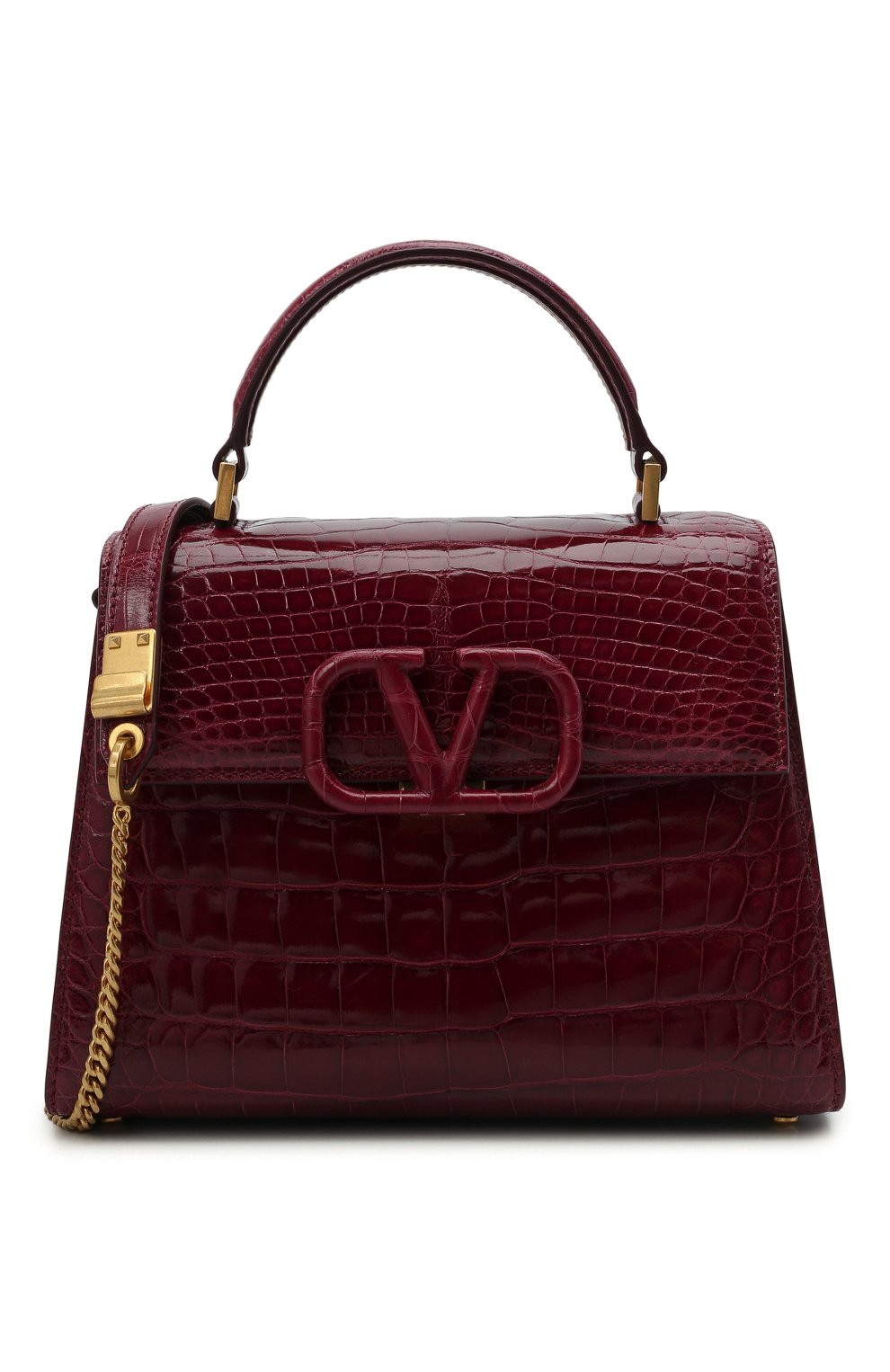 Сумка vsling small из кожи аллигатора VALENTINO, арт. WW2B0F53/XDE/AMIS, фото 7