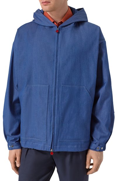 Хлопковая рубашка KITON, арт. UMC015H0922702, фото 3