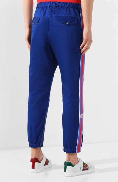 Хлопковые брюки GUCCI, арт. 604187/XDA1R, фото 4