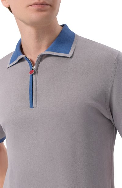 Хлопковое поло KITON, арт. UMK0571, фото 5