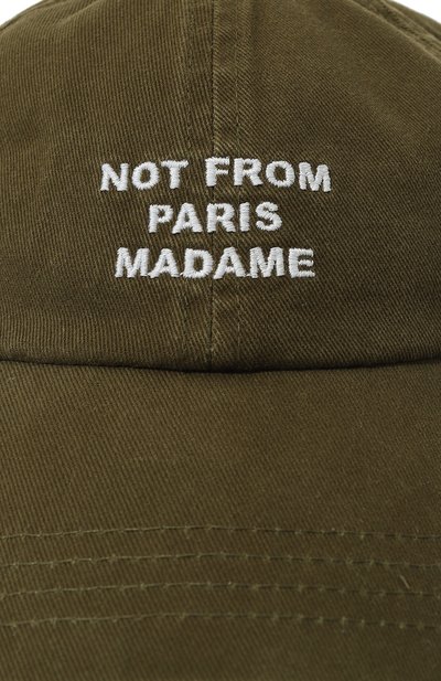 Хлопковая бейсболка DROLE DE MONSIEUR, арт. D-CP140-C0138-KK, фото 4