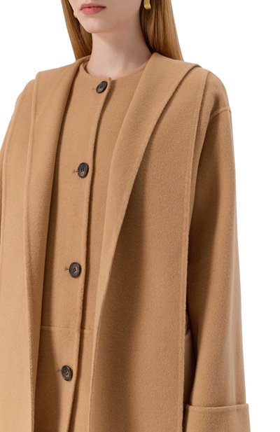 Шерстяное по�лупальто ERIKA CAVALLINI, арт. P5WW04, фото 5